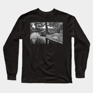 Boat on the Bure, Coltishall Long Sleeve T-Shirt